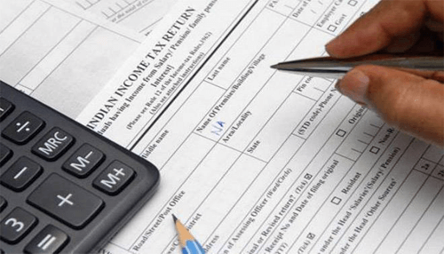 Missing income tax e-payment