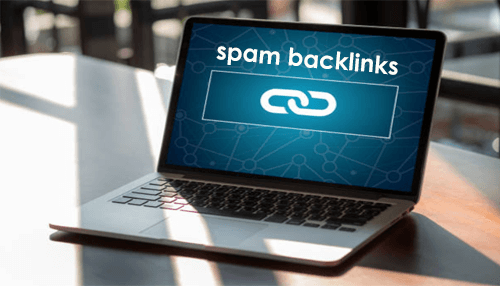 What are spam backlinks?