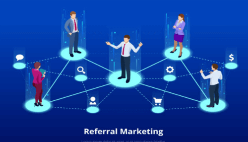 Referral marketing capture leads