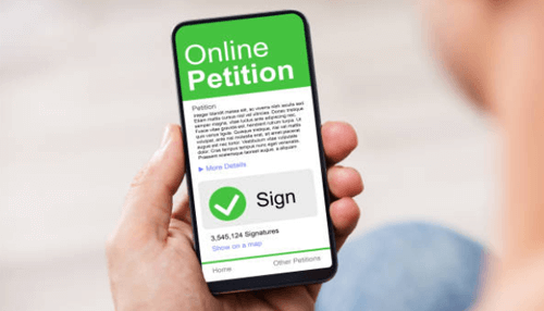 Start and/or sign petitions online petitions equality