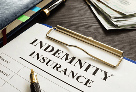 What is the concept of a no search indemnity insurance