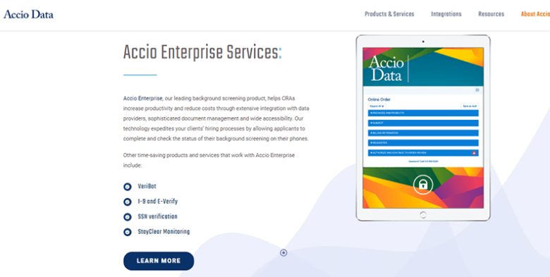 Accio data highly customizable platform