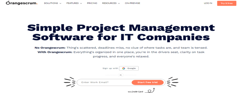 Orangescrum project management software