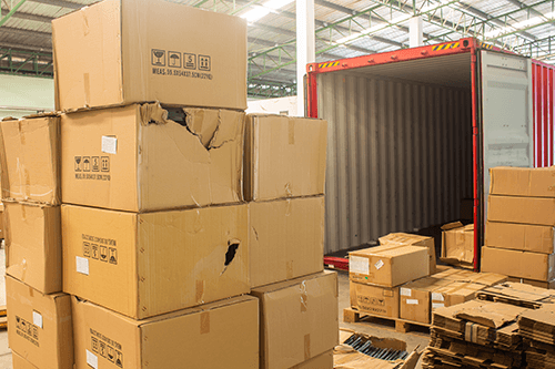 What are the consequences of damaged items in shipping product shipping insurance