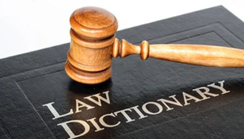 Law dictionary death suit