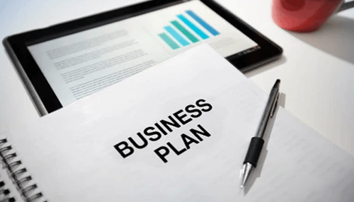 Create a business plan startup business
