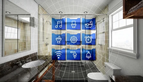 Smart bathroom smart devices