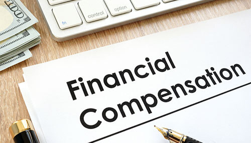 Financial compensation workers comp claim