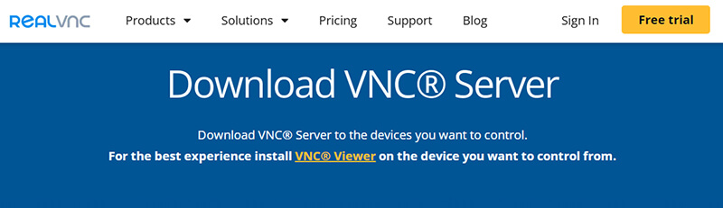 Vnc viewer desktop management software