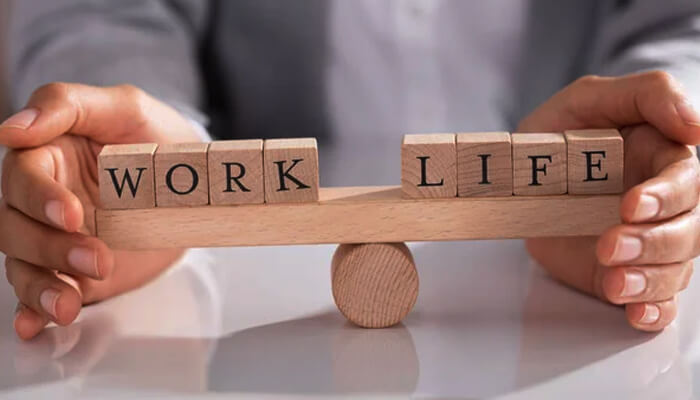 Balance in work life generation z