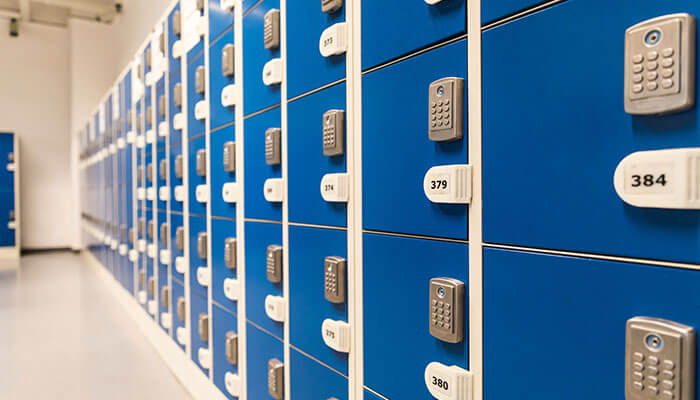 Security & privacy modular lockers