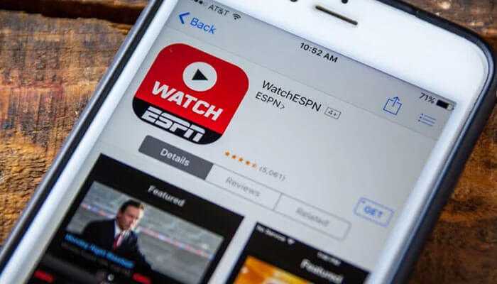 Live streaming and broadcasting services espn