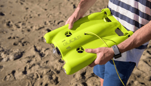 Underwater drone is ready to make a splash