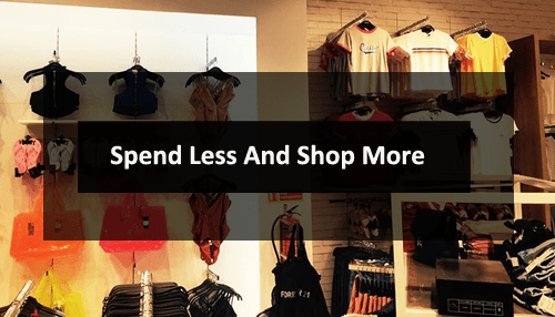 Spend Less and Shop More
