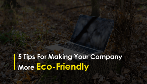 5 Tips for Making Your Company more Eco-Friendly