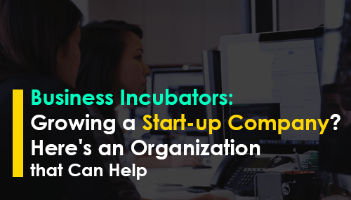 Business Incubators: Growing a Start-up Company? Here's an Organization that Can Help