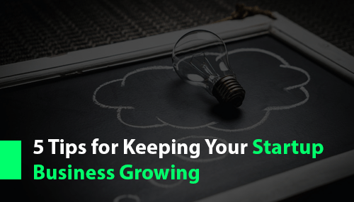5 Tips for Keeping Your Startup Business Growing