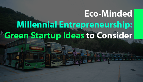 Eco-Minded Millennial Entrepreneurship: Green Startup Ideas to Consider