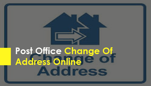 Post Office Change Of Address Online