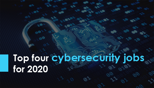 Top four cybersecurity jobs for 2020
