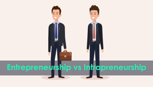 A World Of A Differences: Intrapreneurship Vs Entrepreneurship A World ...