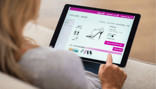 Set up an e-commerce website living online