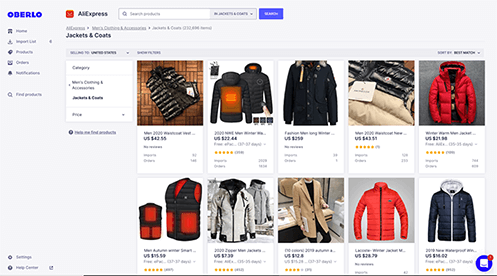 Oberlo ecommerce automation tool