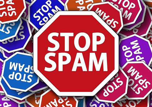 Stay away from spam websites