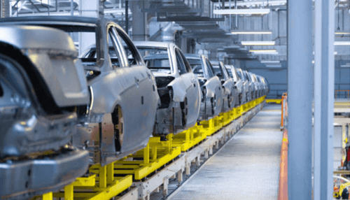 Car manufacturing plant