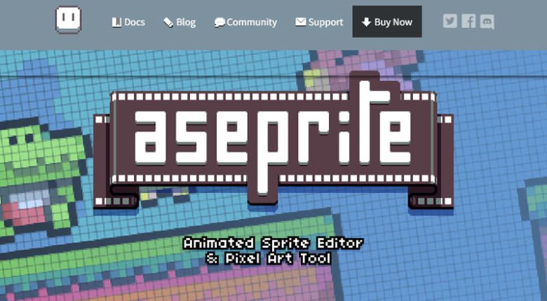 Aseprite animation tool