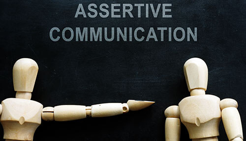 Choose when you need to be assertive 