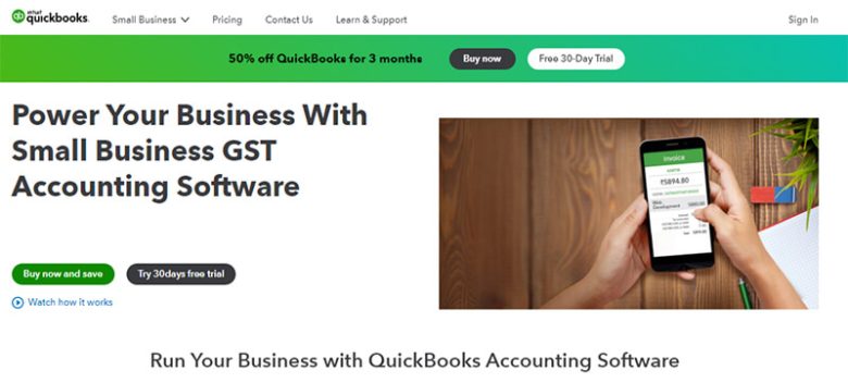Quickbook small business accounting software