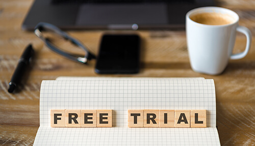 Offer a free trial lead generation