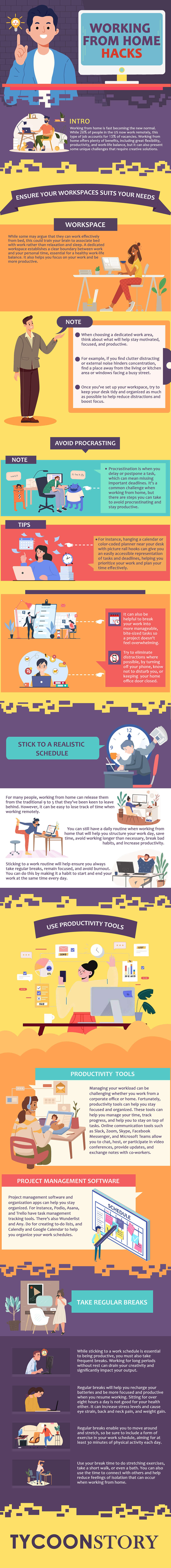 Working from home hacks