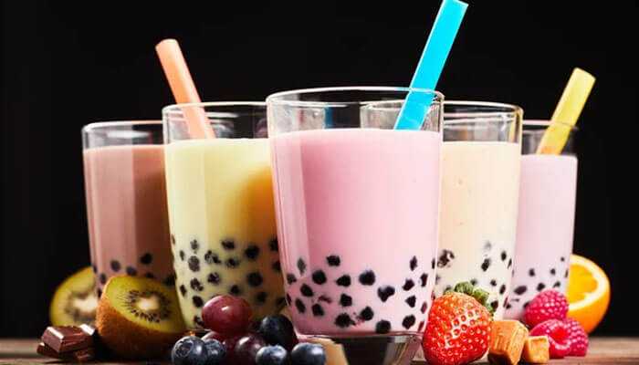 Bubble tea flavor and toppings innovation