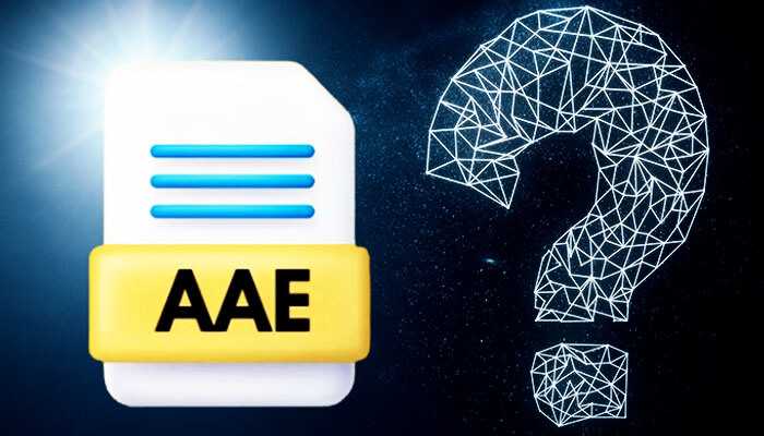 What is an aae file? Everything you need to know about. aae file